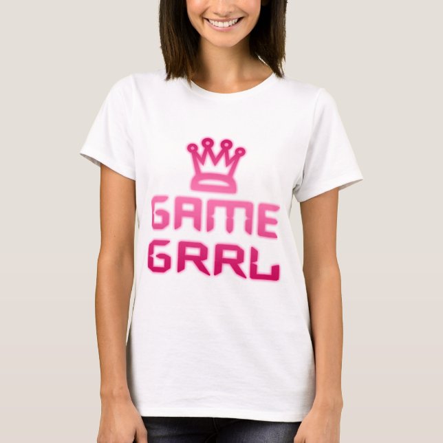 modig grrl tee shirt (Framsida)