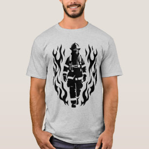 Modig Hero Fireman Firefighter T Shirt
