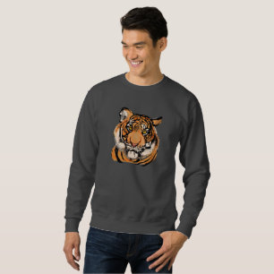 Modig hoodie lång ärmad tröja