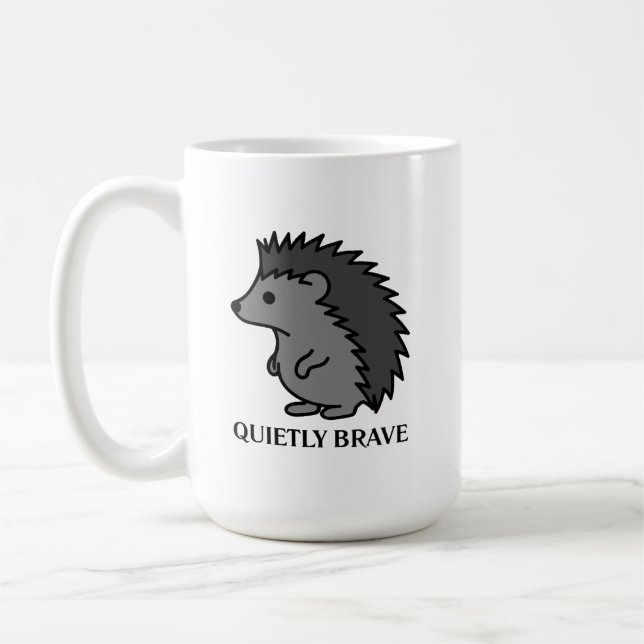 Modig Igelkott Kaffemugg (Vänster)