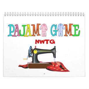 Modig kalender för Pajama