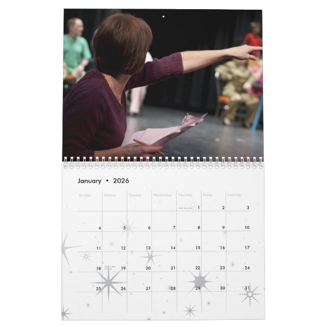 Modig kalender för Pajama (Jan 2026)