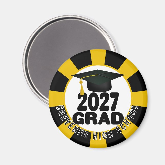 Modig klass 2027-examen magnet (Front/Back)