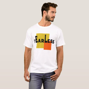 Modig Modern Abstrakt Geometrisk Varumärkesdesign T Shirt