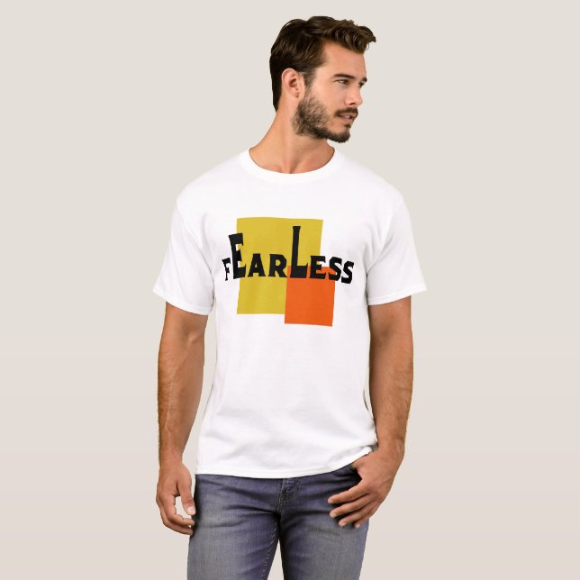 Modig Modern Abstrakt Geometrisk Varumärkesdesign T Shirt (Hel framsida)