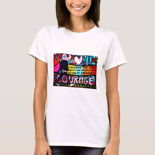 Modig nog (lätt) T-Shirt (Framsida)