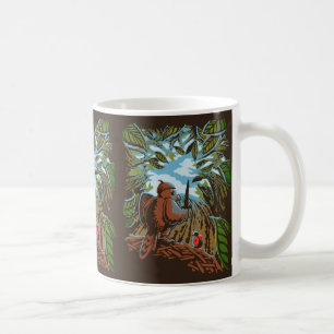 Modig ny värld kaffemugg