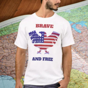 Modig Och Fri T Shirt