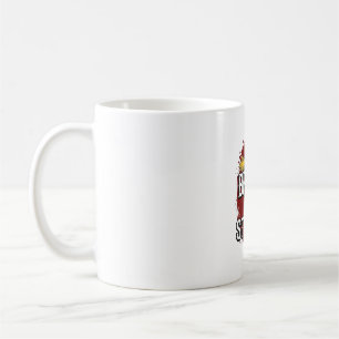 Modig och Stark Vintage Kors Tröja Design_1 Kaffemugg