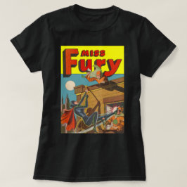 Modig och våldsam Vintage, superheroin: Miss Fury Tröja