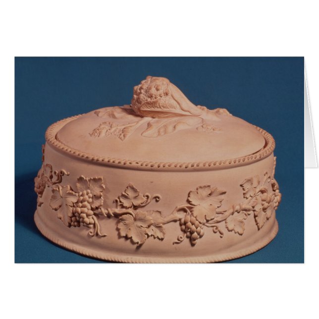 Modig pajmaträtt, c.1820 hälsningskort (Framsidan Horizontal)