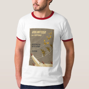 Modig propagandatshirt för galleri t shirt