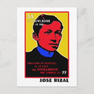 Modig Rizal Vykort