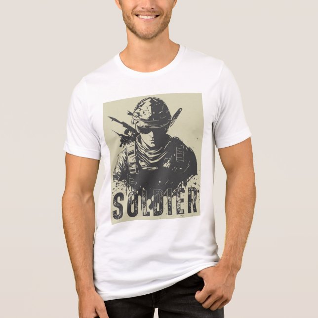 Modig själ i varje tråd t shirt (Framsida)