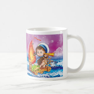 Modig sjöman kaffemugg