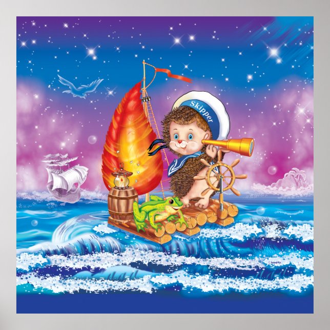 Modig sjöman poster (Framsidan)