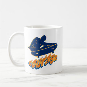 Modig Skater-jumpning Kaffemugg
