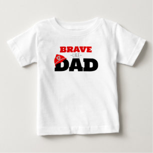 Modig som Pappa Firefighter T-shirt
