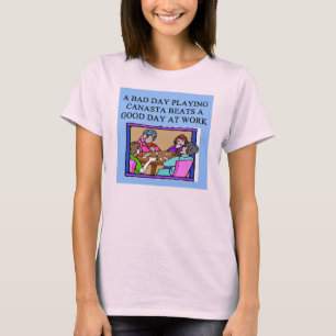 modig spelare för canasta tee shirt
