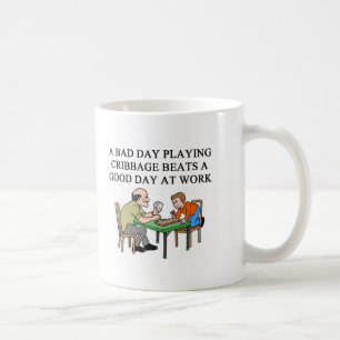 modig spelare för cribbage kaffemugg