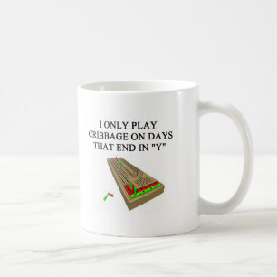 modig spelare för cribbage kaffemugg