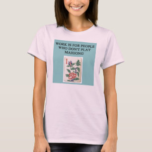 modig spelare för mahjong t-shirt