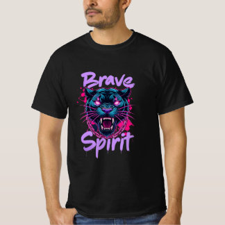 Modig Spirit Neon Panther Graffiti T-Shirt