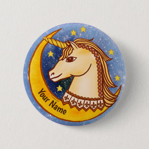 Modig Unicorn-stift Knapp