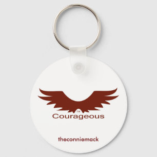 Modig vingar Keychain Nyckelring