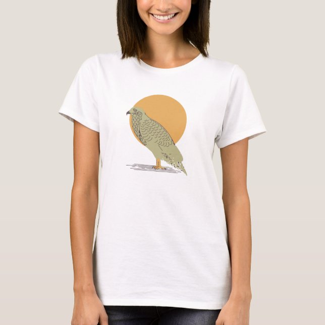 Modig Vråk T Shirt (Framsida)