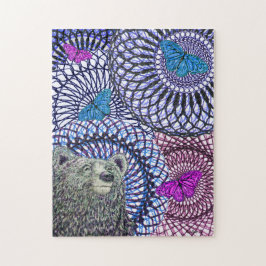 Modiga björn pussel