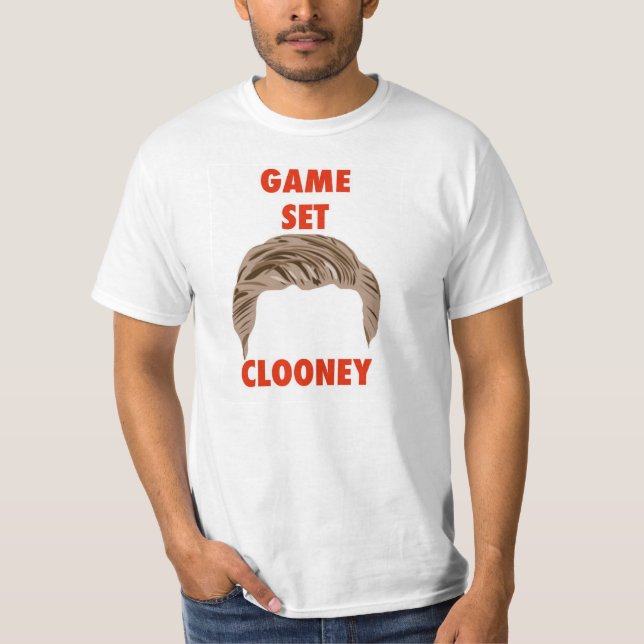 Modiga fastställda Clooney T-shirt (Framsida)