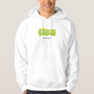 Modiga flickor Hoody - älska livet som du är in! Tröja Med Luva