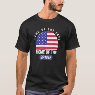 Modiga Frihetslandets land - Oberoende T Shirt