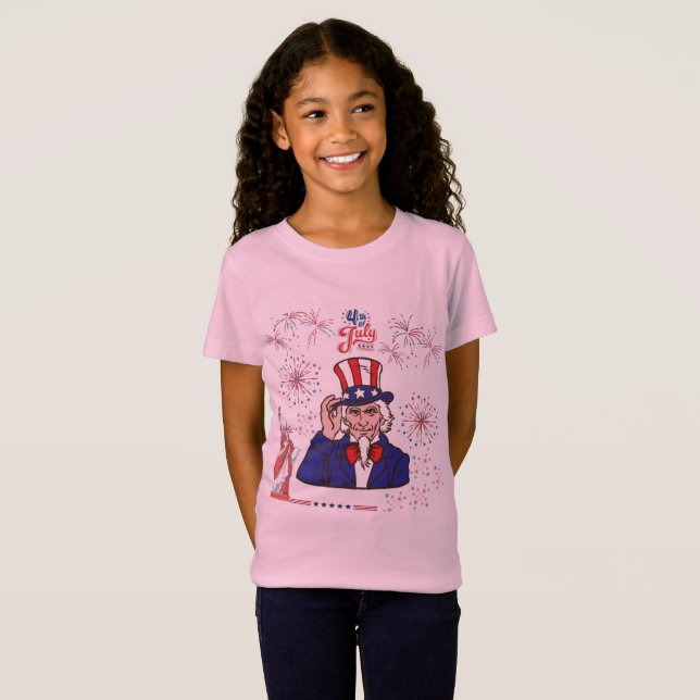 Modiga hjärtans firande blekrosa t shirt (Hel framsida)