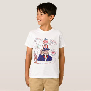 Modiga hjärtans firande vitt t shirt