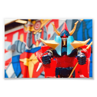 Modiga Raideen Shogun Warriors Graffiti Fototryck