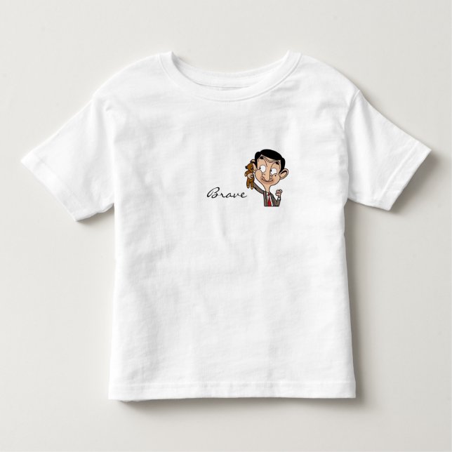 Modiga Småbarn Bra Jersey t shirt (Framsida)