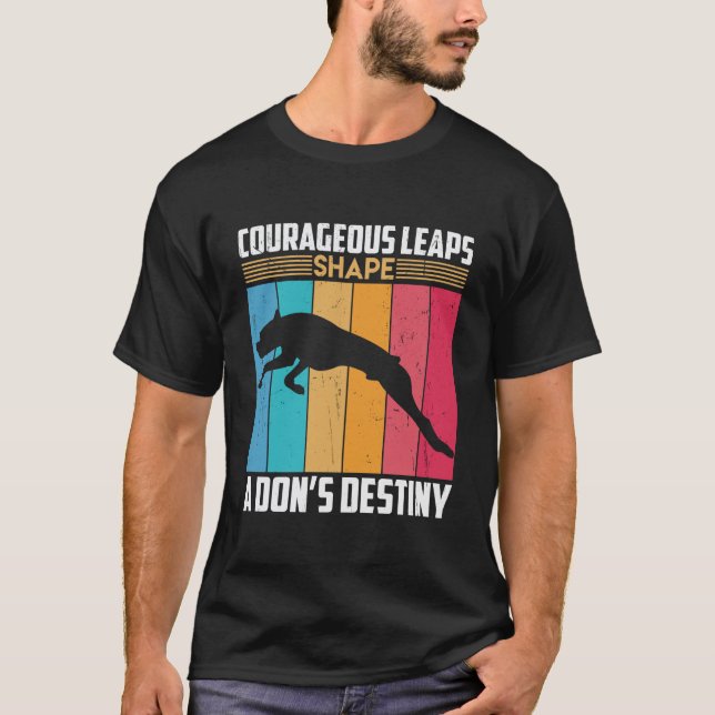 Modiga språng ett don's öde t shirt (Framsida)