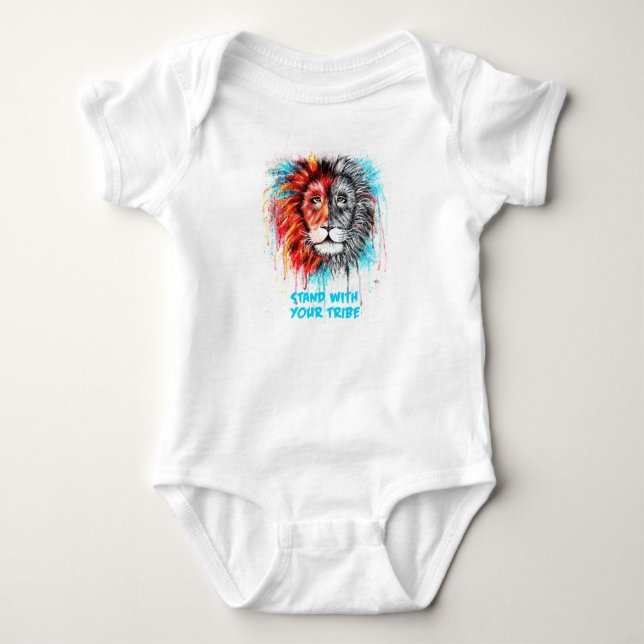 Modigare Baby någonsin! Baby Bodykostym T Shirt (Framsida)