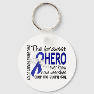 Modigare Hero I har någonsin känt Colon Cancer Nyckelring