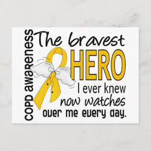 Modigare Hero I Knew COPD Vykort