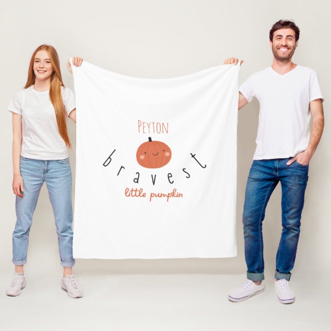 modigare lilla Anpassningsbarna Fleece Blanket (På plats)