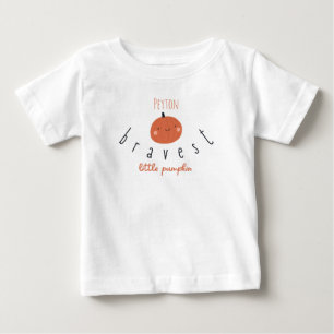 modigare lilla pumpdockans anpassade namn Baby T-S T Shirt