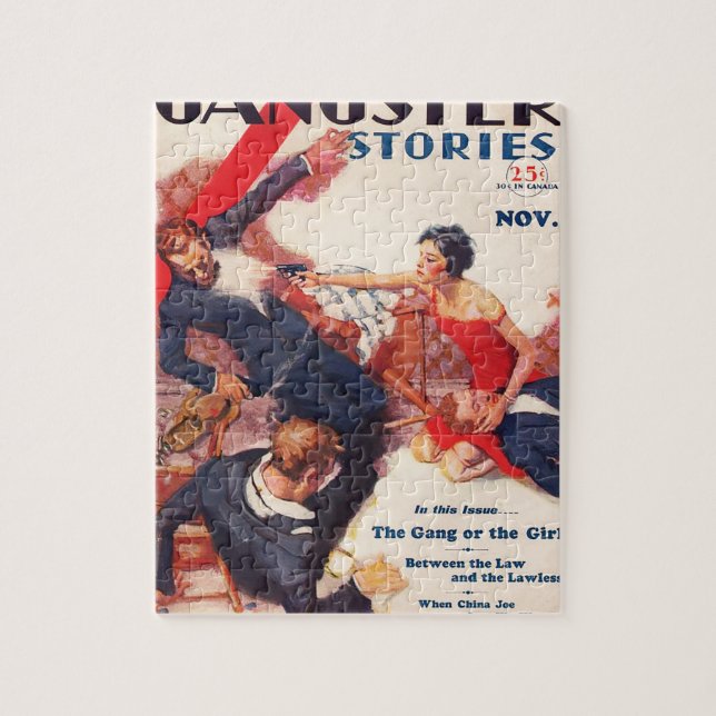 Modigare Moxy Gangster Girl Pussel (Vertikal)