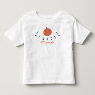 modigaste lilla pumpa för småbarns t-shirt