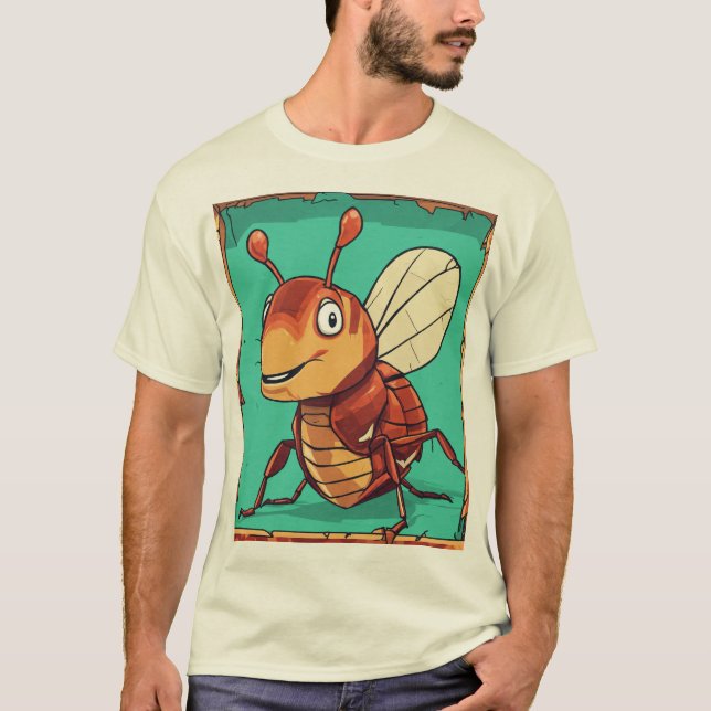 Modige myran Buzz. T Shirt (Framsida)