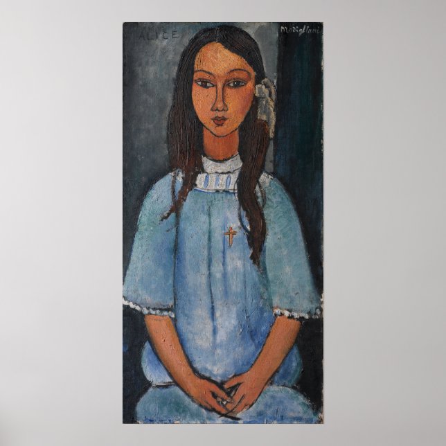 Modigliani - Alice 1915 Poster (Framsidan)