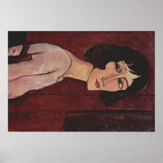 Modigliani Amedeo Porträtt Poster