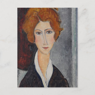 Modigliani Amedeo Porträtt Vykort